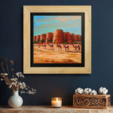 Jaisalmer Rajasthan Wall Paintings from Island Rangoli from Deewar collection